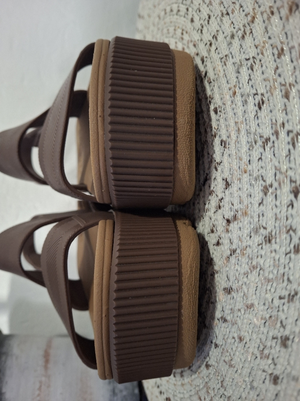 REEF Women's Water Vista Brown Higher Sandals Size 5. - Picture 3 of 12
